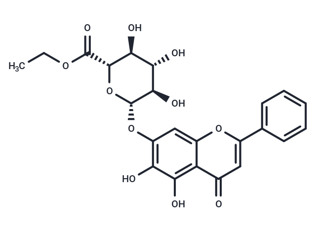 Baicalein 7-O-beta-D-ethylglucuronide