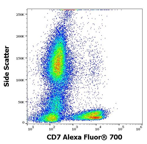 Anti-CD7 Monoclonal Antibody (Clone:124-1D1) Alexa Fluor® 700