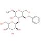 Methyl 4,6-Di-O-benzylidene-3-O-(β-D-glucopyranoside)-α-D-glucopyranoside - chemical structure image