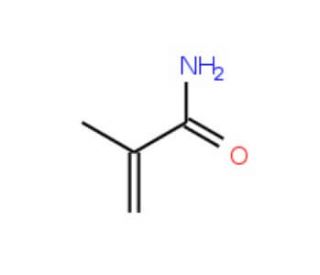 Methacrylamide (CAS 79-39-0) - chemical structure image