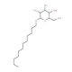 n-Dodecyl-β-D-glucopyranoside (CAS 59122-55-3) - chemical structure image