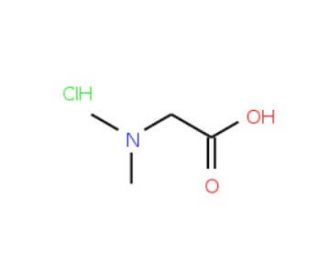 N,N-Dimethylglycine hydrochloride (CAS 2491-06-7) - chemical structure image