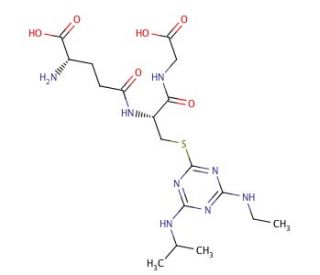 Atrazine Glutathione Adduct (CAS 24429-05-8) - chemical structure image