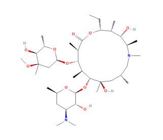 Azithromycin B (CAS 307974-61-4) - chemical structure image