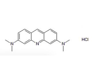 Acridine Orange hydrochloride (CAS 65-61-2) - chemical structure image