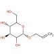 Allyl α-D-Glucopyranoside (CAS 7464-56-4) - chemical structure image