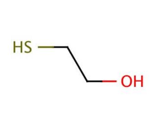 &beta;-Mercaptoethanol (CAS 987-65-5) - chemical structure image