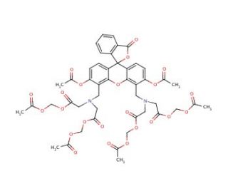 Calcein-AM (CAS 148504-34-1) - chemical structure image 