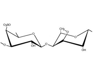 Carrageenan (CAS 9000-07-1) - chemical structure image