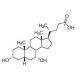 Chenodeoxycholic Acid-13C24 (CAS 52918-92-0) - chemical structure image