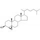 Cholesterol 5β,6β-epoxide (CAS 4025-59-6) - chemical structure image