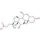 Cholic acid (CAS 81-25-4) - chemical structure image