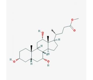 Cholic Acid Methyl Ester (CAS 1448-36-8) - chemical structure image