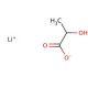 DL-Lactic acid lithium salt (CAS 16891-53-5) - chemical structure image