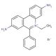 Ethidium bromide (CAS 1239-45-8) - chemical structure image