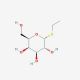 Ethyl a-D-thioglucopyranoside (CAS 13533-88-9) - chemical structure image