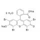 Eosin Y Disodium Trihydrate (CAS 17372-87-1) - chemical structure image 