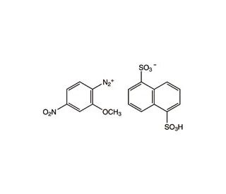 Fast red B salt (CAS 49735-71-9) - chemical structure image