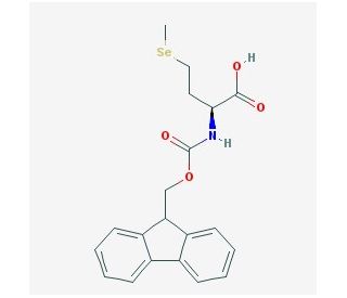 Fmoc-L-selenomethionine (CAS 1217852-49-7) - chemical structure image