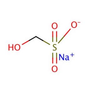 Formaldehyde-sodium bisulfite adduct (CAS 870-72-4) - chemical structure image