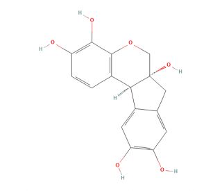 Gill&prime;s Hematoxylin Solution, No. 1 (CAS 517-28-2) - chemical structure image