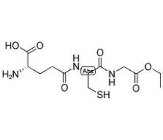 Glutathione Monoethyl Ester (CAS 118421-50-4) - chemical structure image