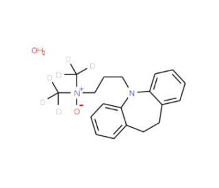 Imipramine-d6 N-Oxide Monohydrate - chemical structure image