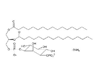 L-&alpha;-Phosphatidylinositol-3-P - chemical structure image