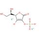 L-Ascorbic acid 2-sulfate dipotassium salt (CAS 52174-99-9) - chemical structure image