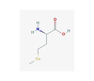 L-Selenomethionine (CAS 3211-76-5) - chemical structure image