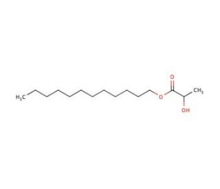 Lactic Acid Dodecyl Ester - chemical structure image