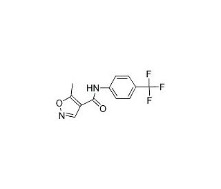 Leflunomide (CAS 75706-12-6) - chemical structure image