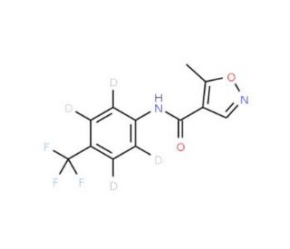 Leflunomide-d4 - chemical structure image