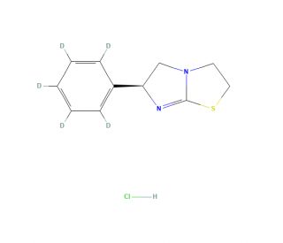 Levamisole-d5 Hydrochloride (CAS 1246819-64-6) - chemical structure image