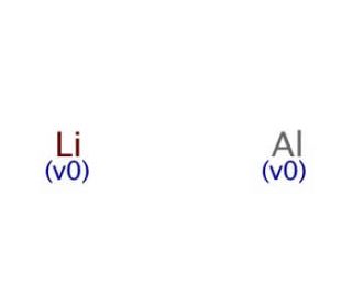 Lithium aluminum hydride (CAS 16853-85-3) - chemical structure image