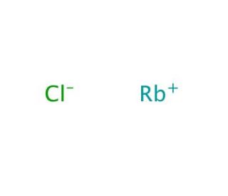 Rubidium Chloride (CAS 7791-11-9) - chemical structure image