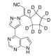 rac-Ruxolitinib-d9 (Major) - chemical structure image