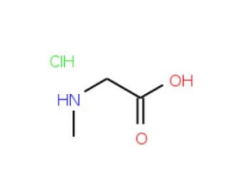 Sarcosine hydrochloride (CAS 637-96-7) - chemical structure image