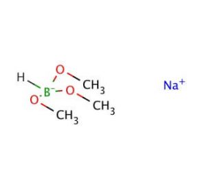 Sodium trimethoxyborohydride (CAS 16940-17-3) - chemical structure image