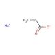 Sodium acrylate (CAS 7446-81-3) - chemical structure image