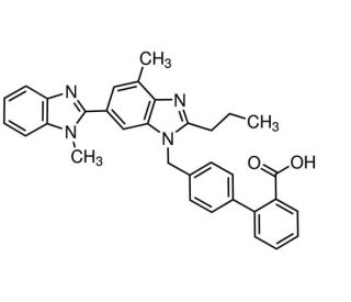 Telmisartan (CAS 144701-48-4) - chemical structure image