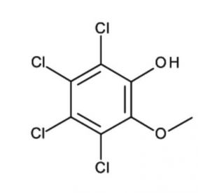 Tetrachloroguaiacol (CAS 2539-17-5) - chemical structure image