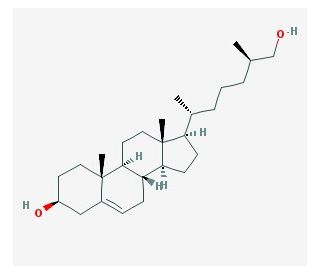 27-Hydroxycholesterol (CAS 20380-11-4) - chemical structure image
