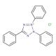 2,3,5-Triphenyltetrazolium chloride (CAS 298-96-4) - chemical structure image