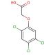 2,4,5-Trichlorophenoxyacetic Acid (CAS 93-76-5) - chemical structure image