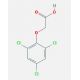 2,4,6-Trichlorophenoxyacetic Acid (CAS 575-89-3) - chemical structure image