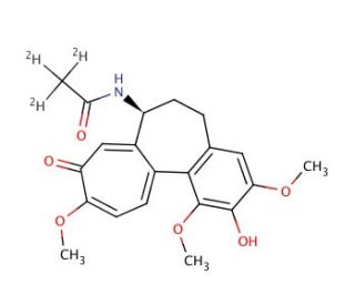 2-Demethyl Colchicine-d3 (CAS 1217630-52-8) - chemical structure image