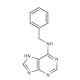 6-Benzylaminopurine (CAS 1214-39-7) - chemical structure image