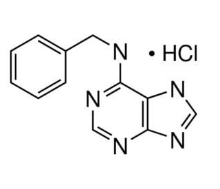 6-Benzylaminopurine hydrochloride (CAS 162714-86-5) - chemical structure image