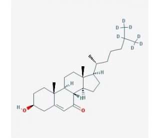 7-Ketocholesterol-d7 (CAS 127684-08-6) - chemical structure image